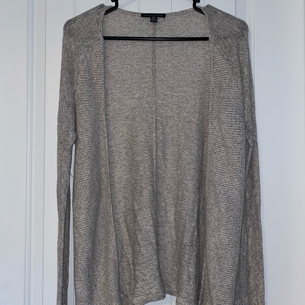 American Eagle tan cardigan!